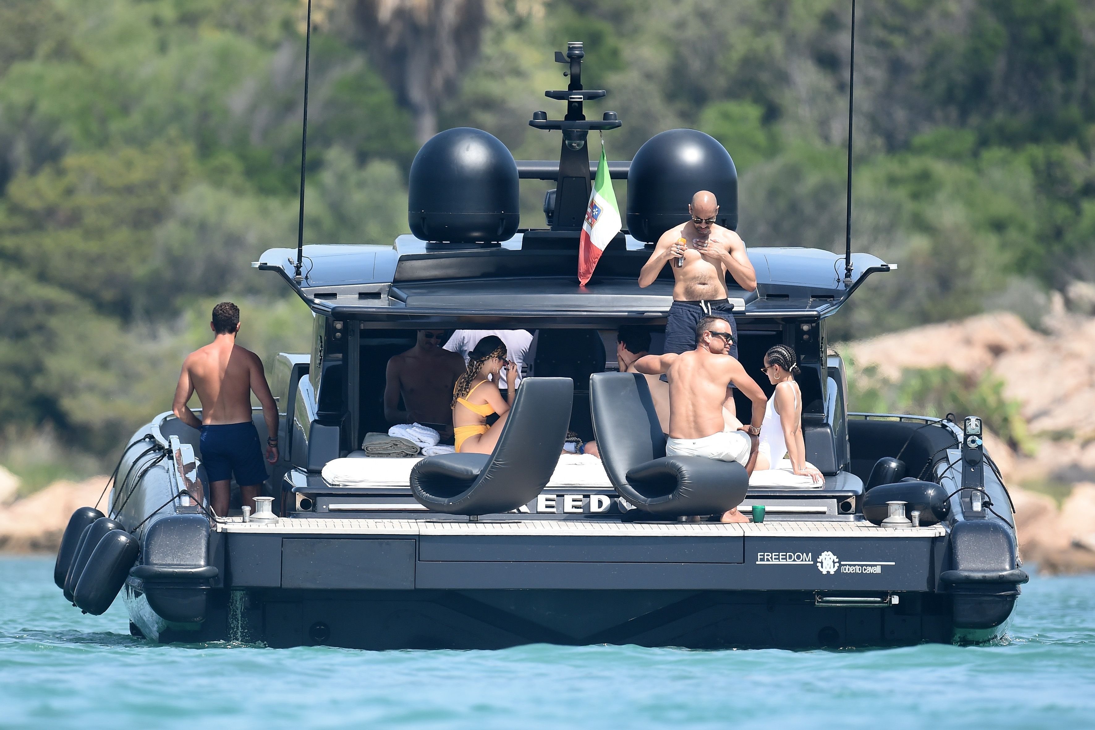 Vanaessa Hudgens Captured In A Swimsuit At Porto Cervo Set 1