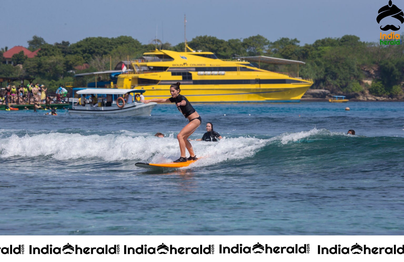 Vanessa Hudgens and Ashley Greene Enjoying in Bikini at a Beach Set 1