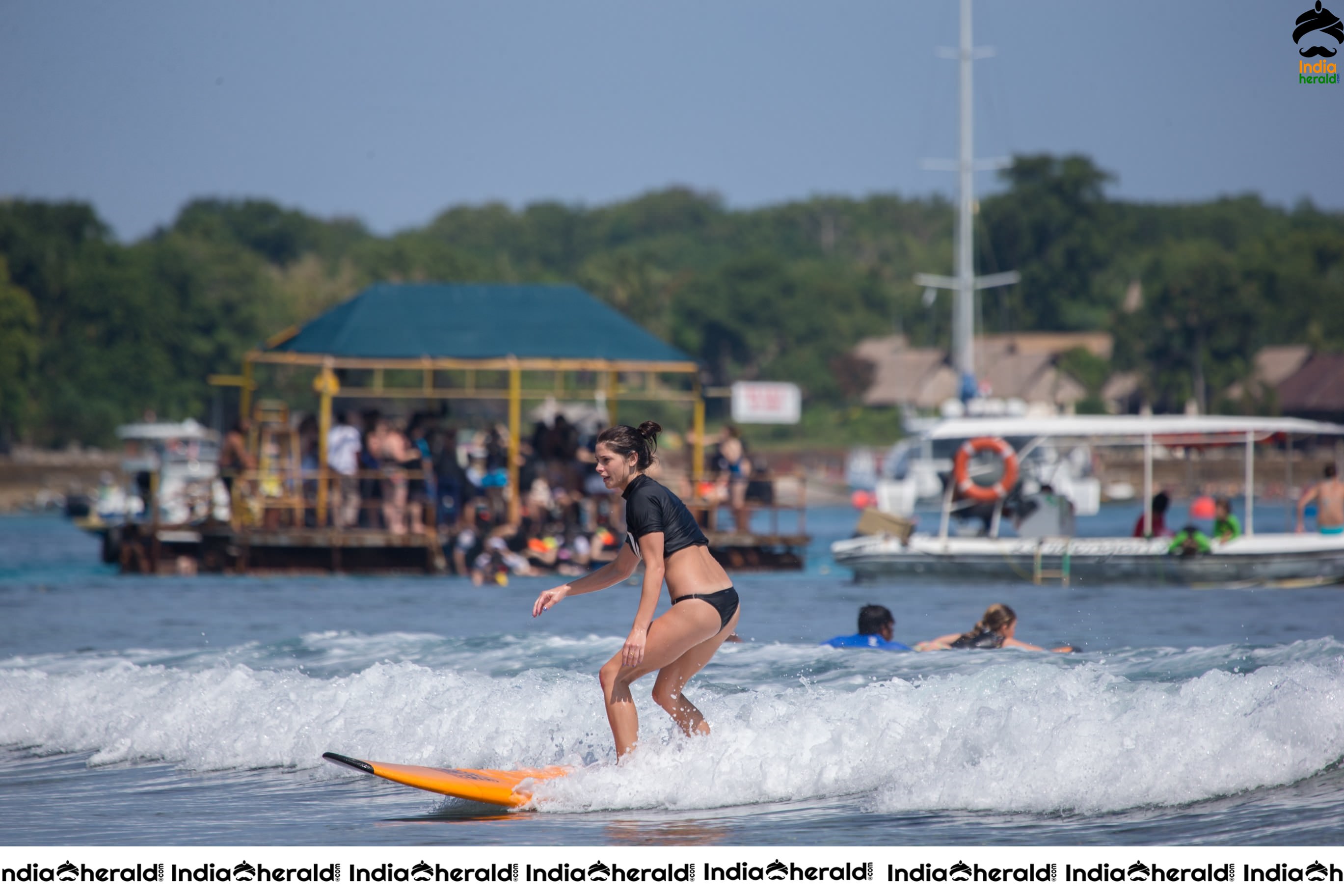 Vanessa Hudgens and Ashley Greene Enjoying in Bikini at a Beach Set 1