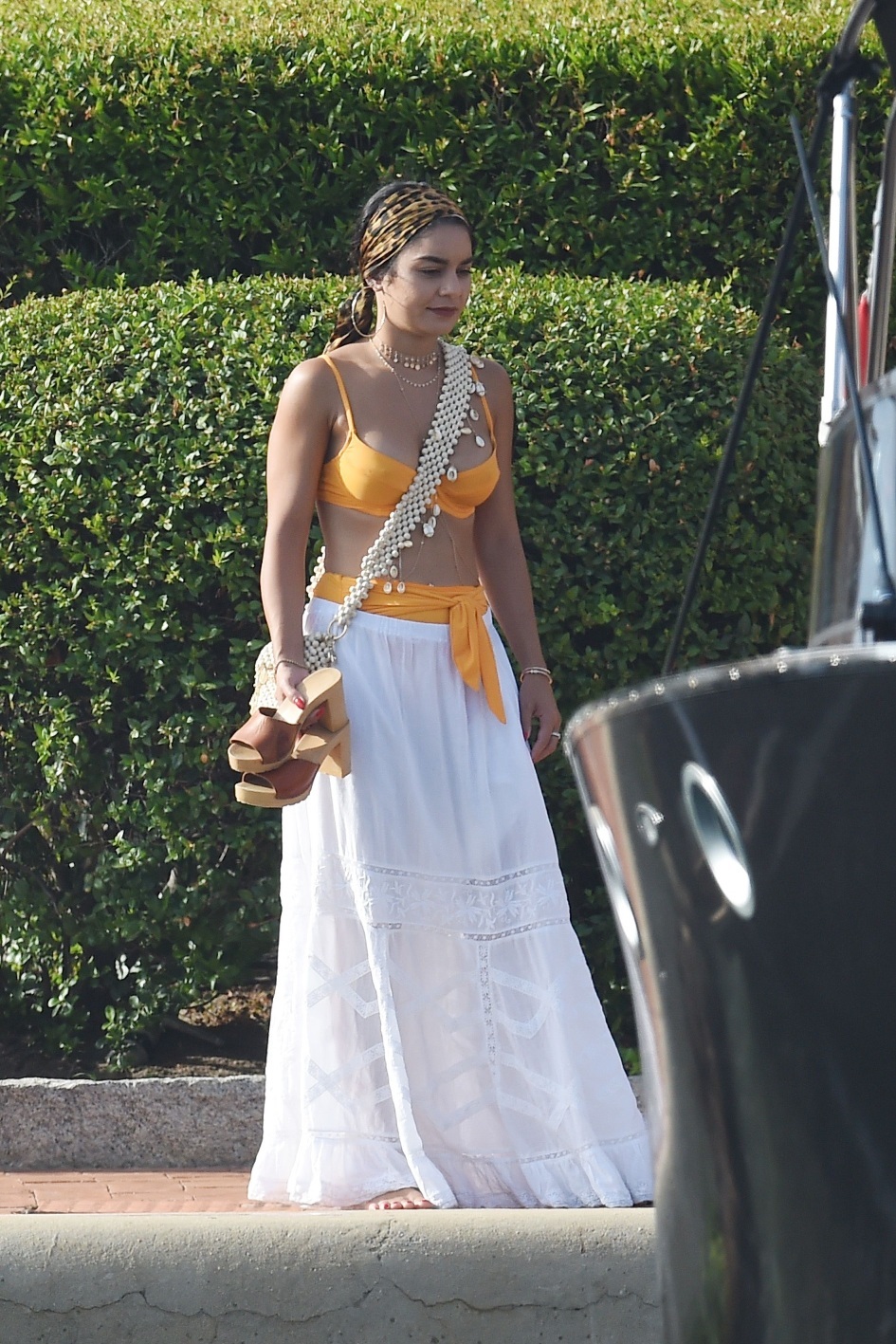 Vanessa Hudgens Captured In A Swimsuit At Porto Cervo Set 2