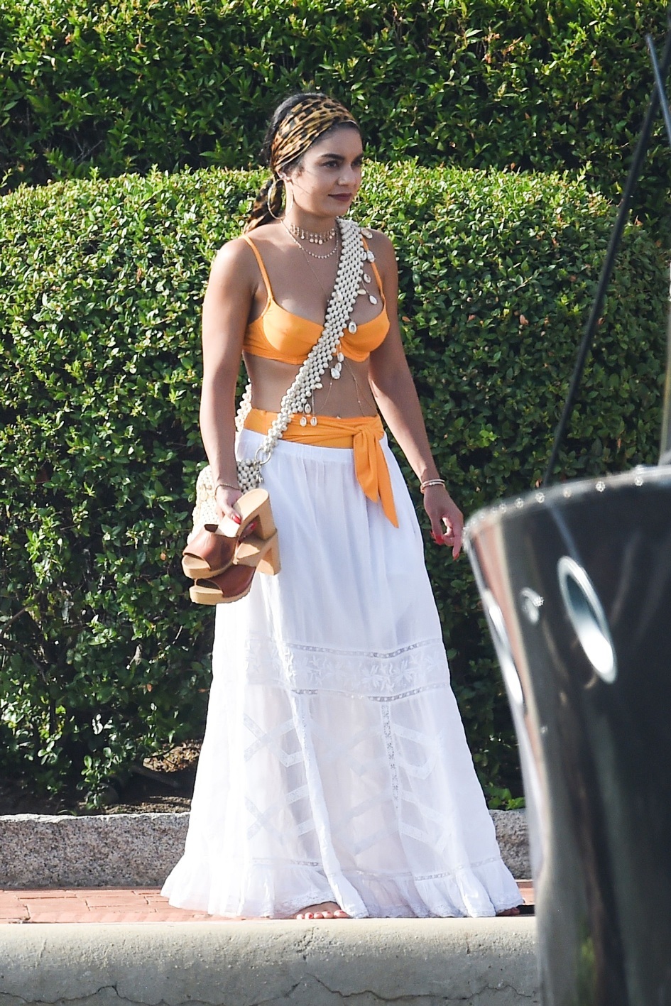 Vanessa Hudgens Captured In A Swimsuit At Porto Cervo Set 2