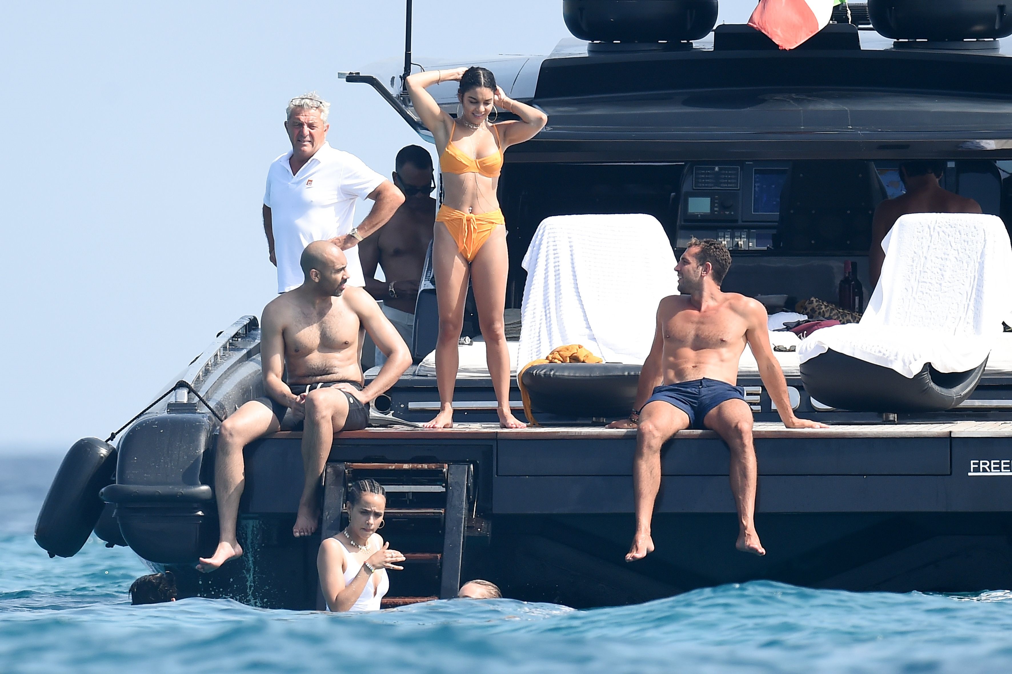 Vanessa Hudgens Captured In A Swimsuit At Porto Cervo Set 4