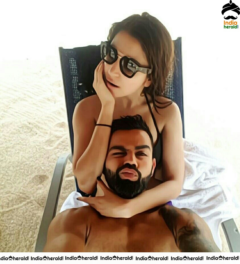 Virat Kohli And Anushka Sharma Latest Hot Beach Stills