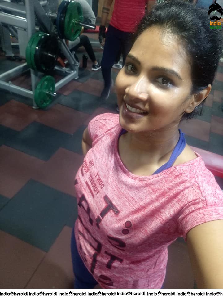 When Dhivya Duraisamy sweats at the Gym...