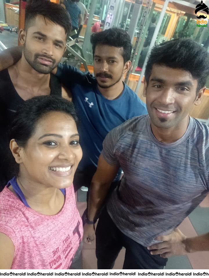 When Dhivya Duraisamy sweats at the Gym...