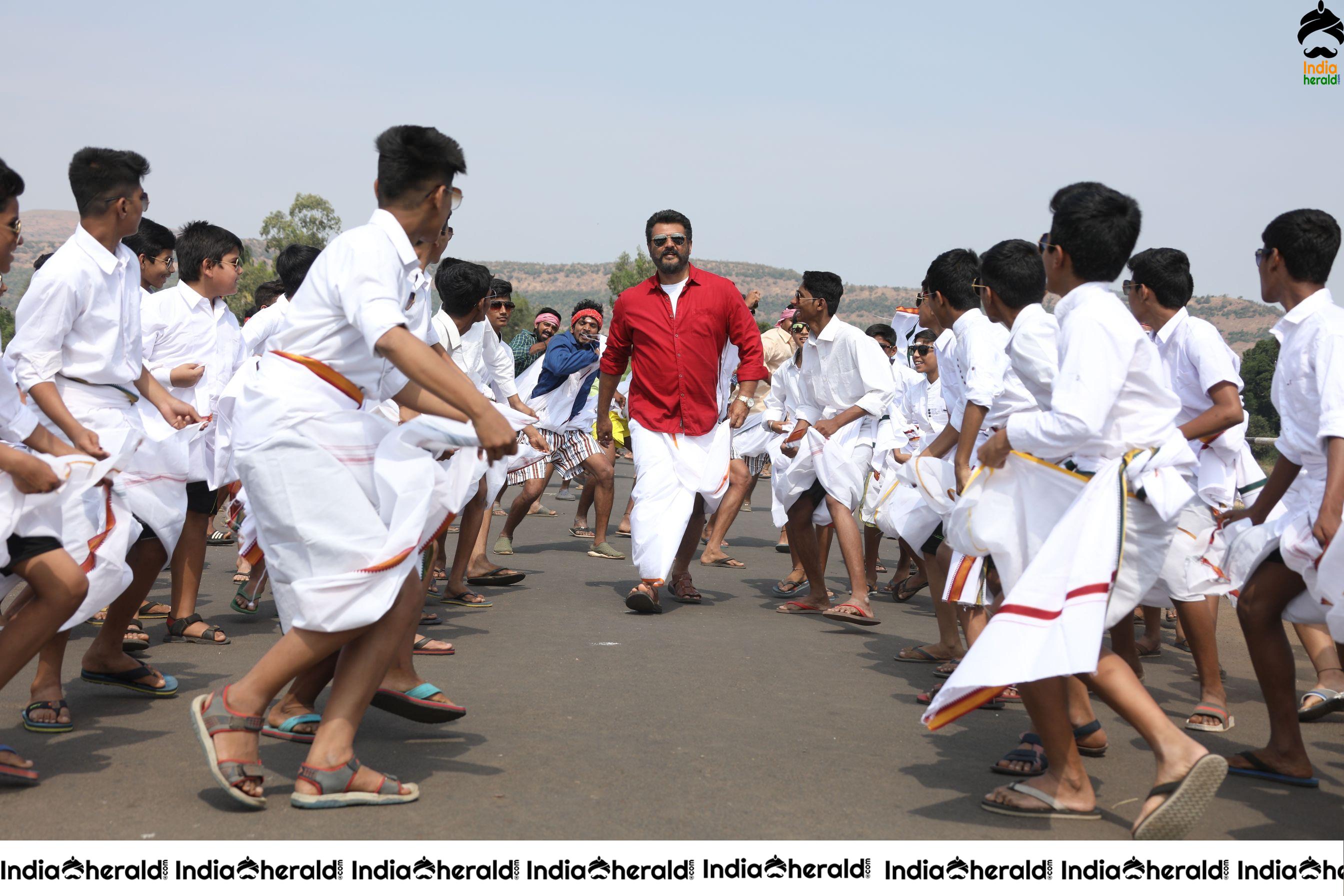 2019 Biggest Blockbuster Movie Viswasam Unseen HD Stills Set 1