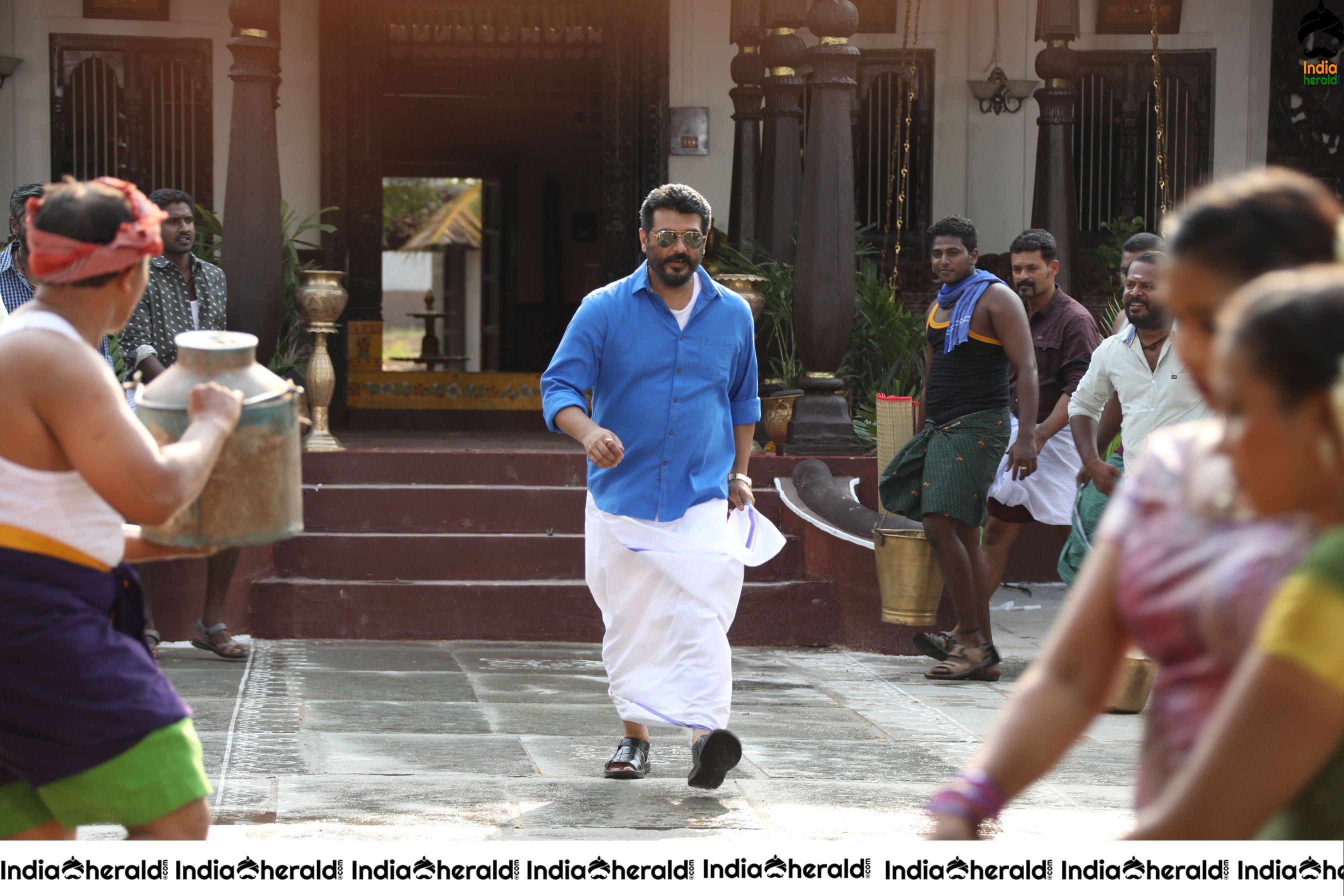 2019 Biggest Blockbuster Movie Viswasam Unseen HD Stills Set 3