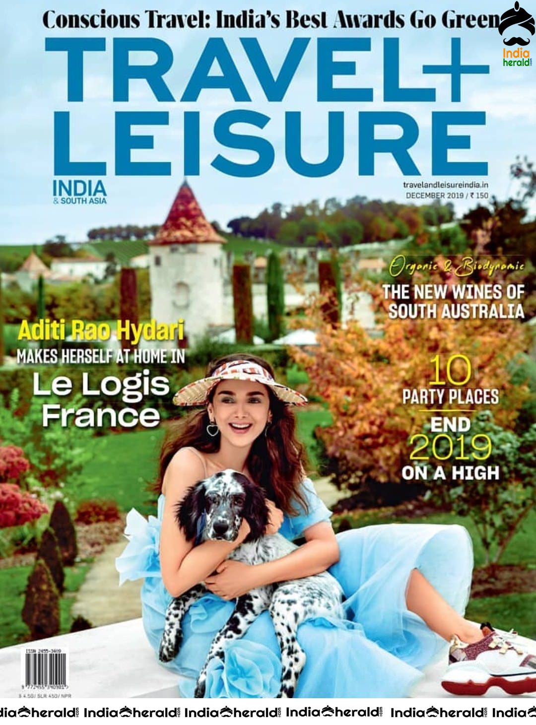 Aditi Rao for Travel and Leisure magazine