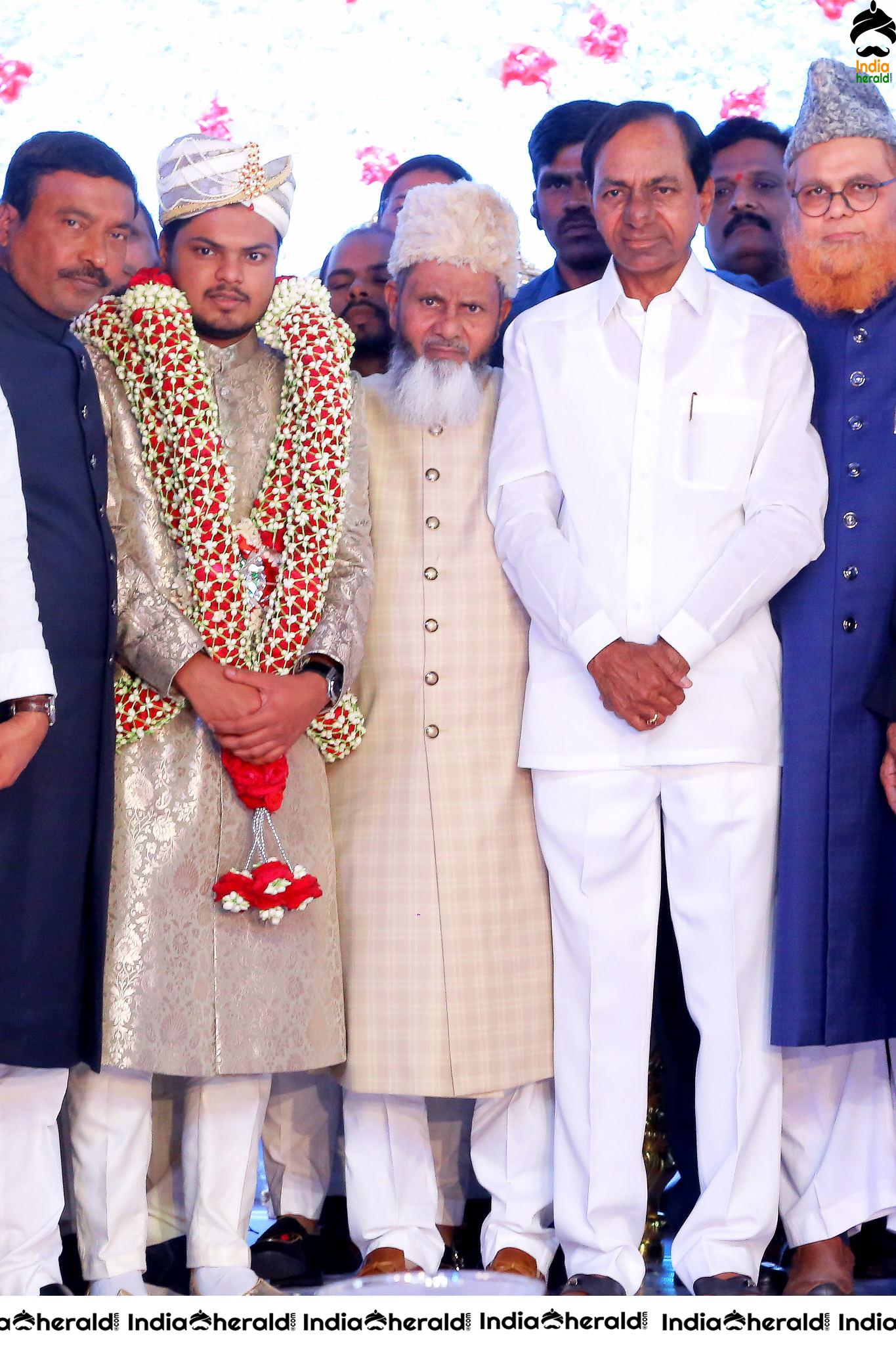 Ahmed Abhdul Taqveem and Zoha Mujeeb Wedding Ceremony at Kings Kohinoor Mehdipatnam Set 1