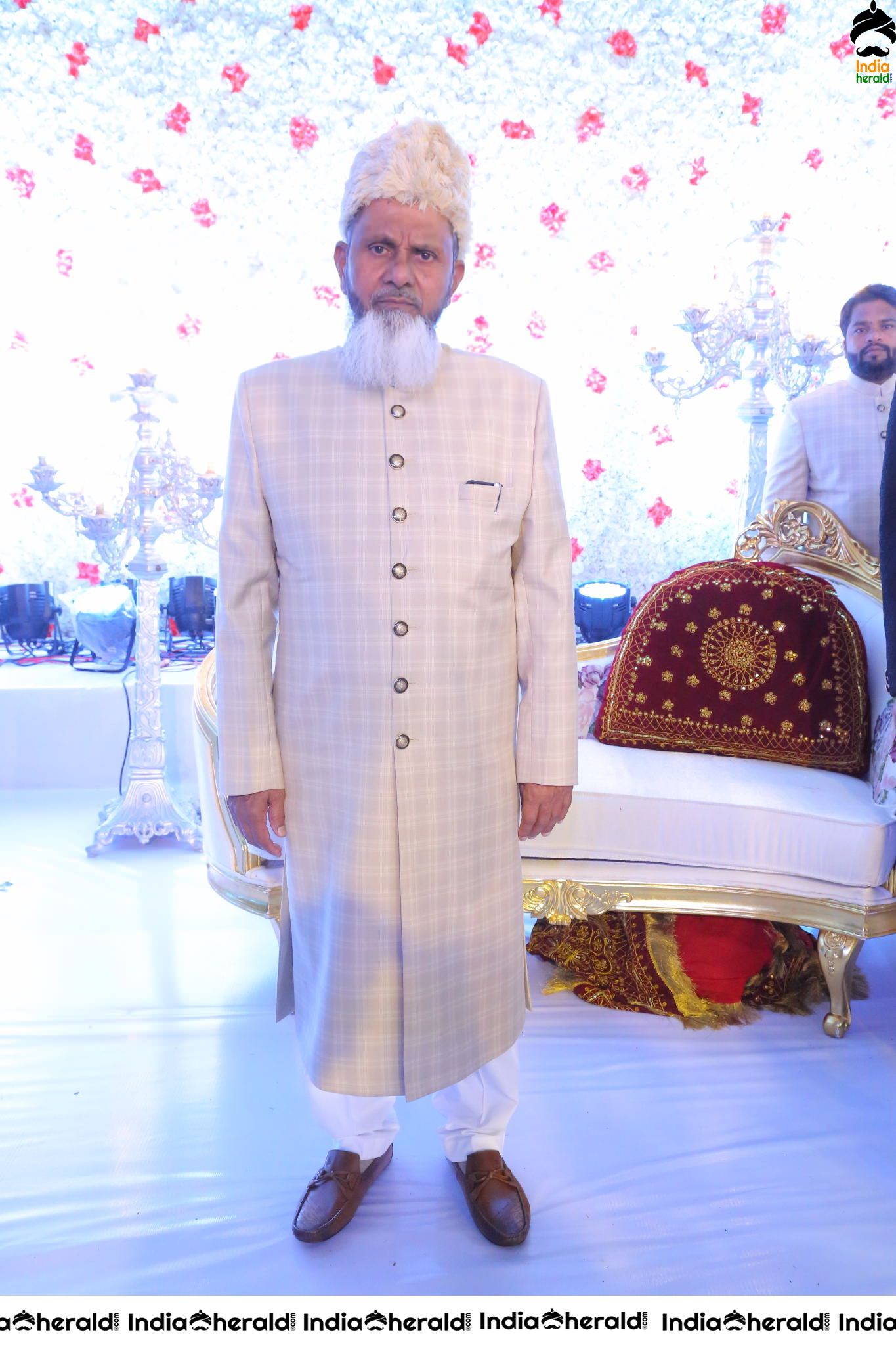 Ahmed Abhdul Taqveem and Zoha Mujeeb Wedding Ceremony at Kings Kohinoor Mehdipatnam Set 2