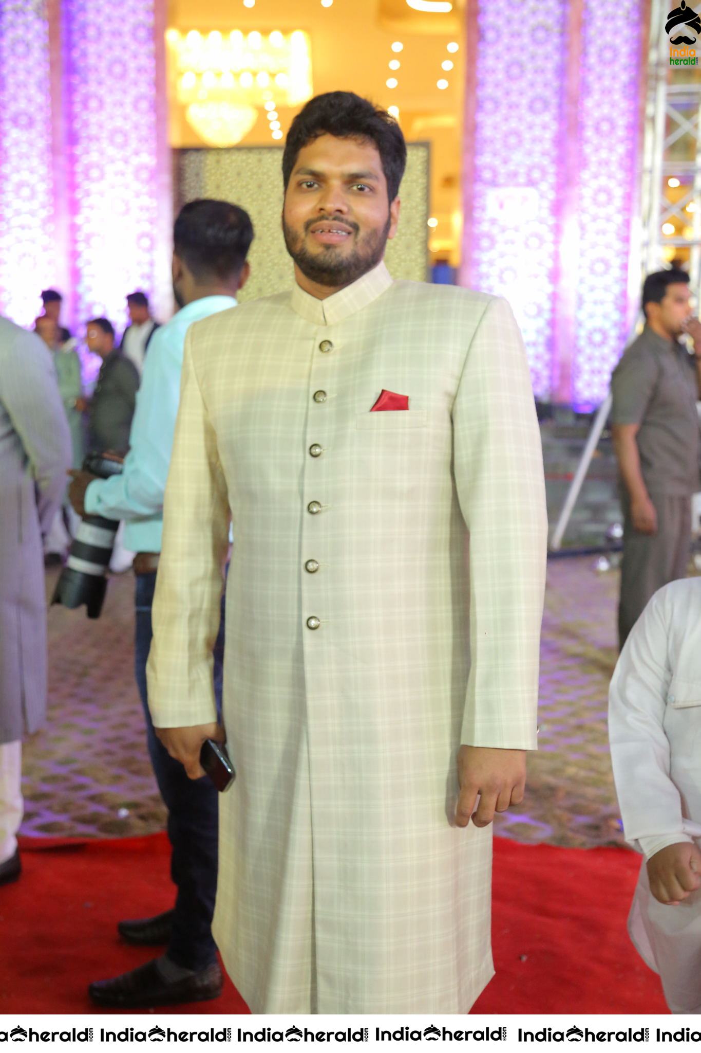 Ahmed Abhdul Taqveem and Zoha Mujeeb Wedding Ceremony at Kings Kohinoor Mehdipatnam Set 2