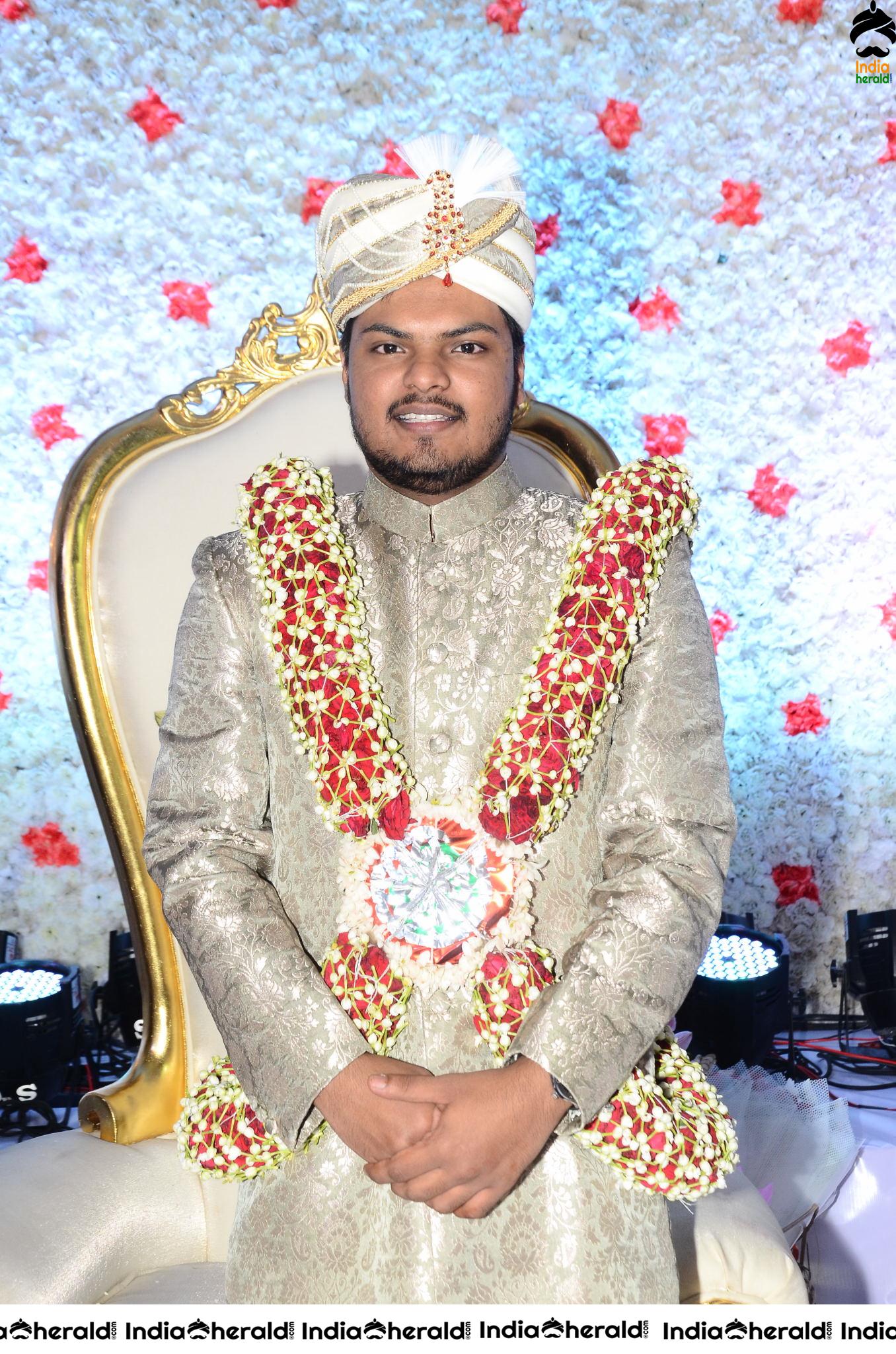 Ahmed Abhdul Taqveem and Zoha Mujeeb Wedding Ceremony at Kings Kohinoor Mehdipatnam Set 2