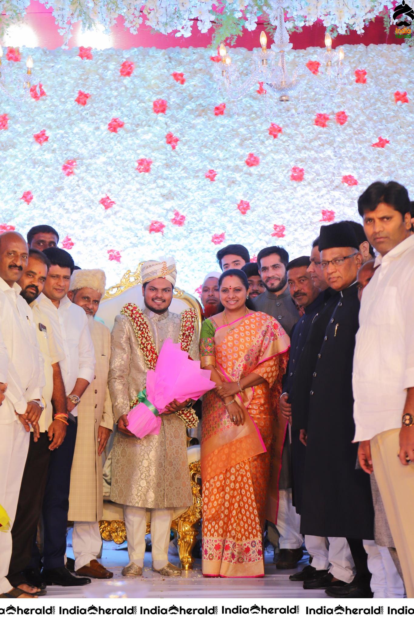 Ahmed Abhdul Taqveem and Zoha Mujeeb Wedding Ceremony at Kings Kohinoor Mehdipatnam Set 3