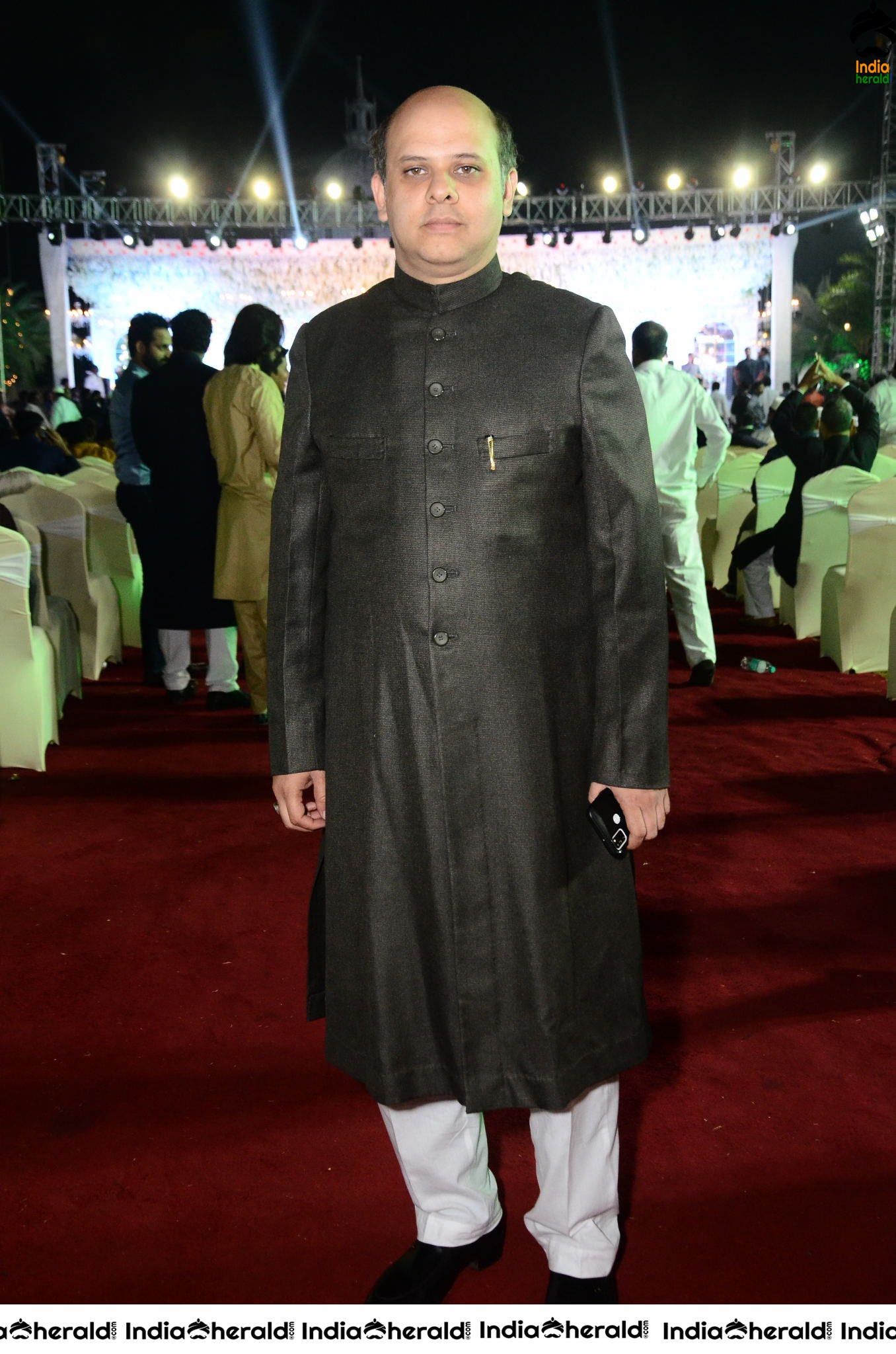 Ahmed Abhdul Taqveem and Zoha Mujeeb Wedding Ceremony at Kings Kohinoor Mehdipatnam Set 4