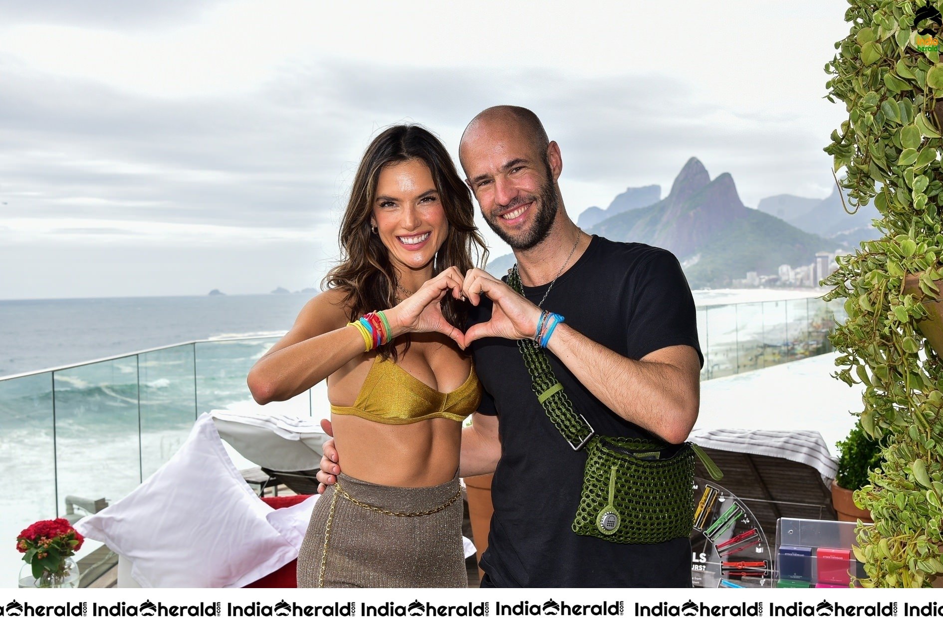 Alessandra Ambrosio Carnaval celebration hosted by GAL Floripa in Rio de Janeiro
