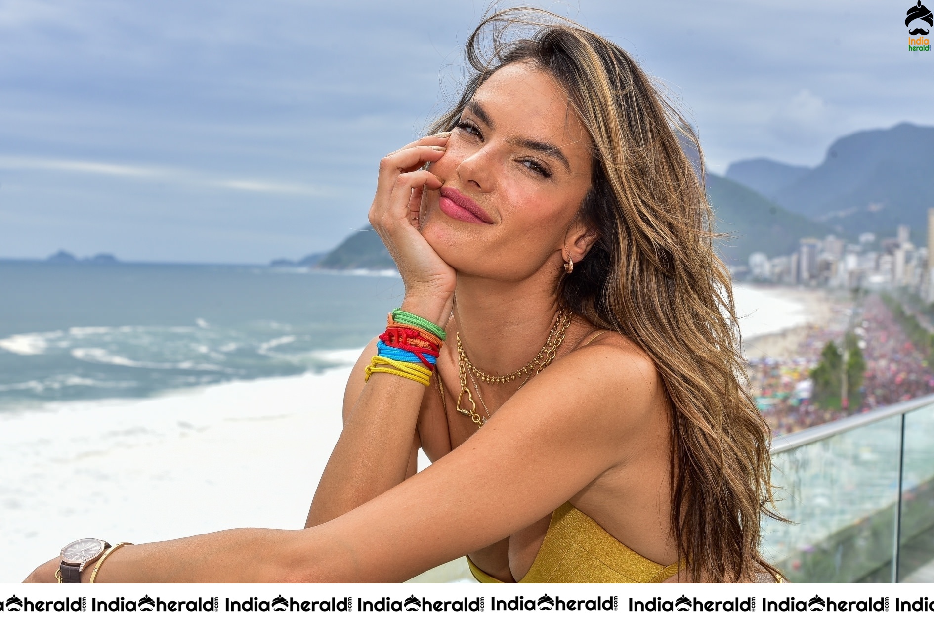 Alessandra Ambrosio Carnaval celebration hosted by GAL Floripa in Rio de Janeiro