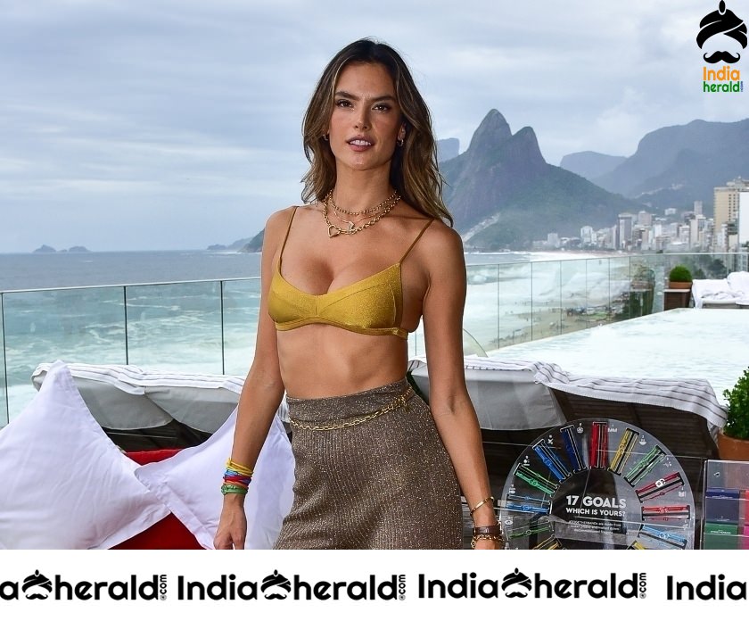 Alessandra Ambrosio Carnaval celebration hosted by GAL Floripa in Rio de Janeiro