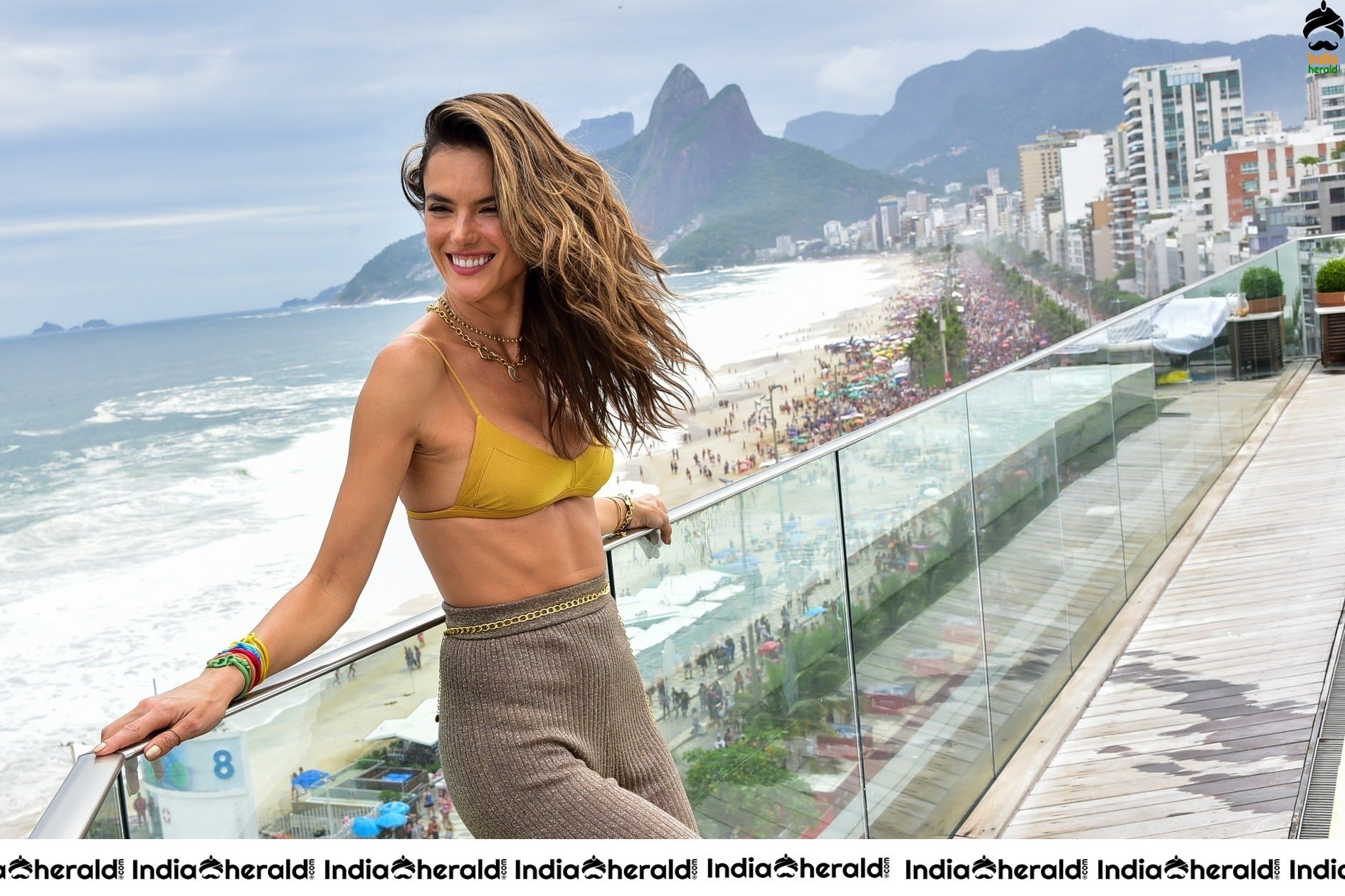 Alessandra Ambrosio Carnaval celebration hosted by GAL Floripa in Rio de Janeiro