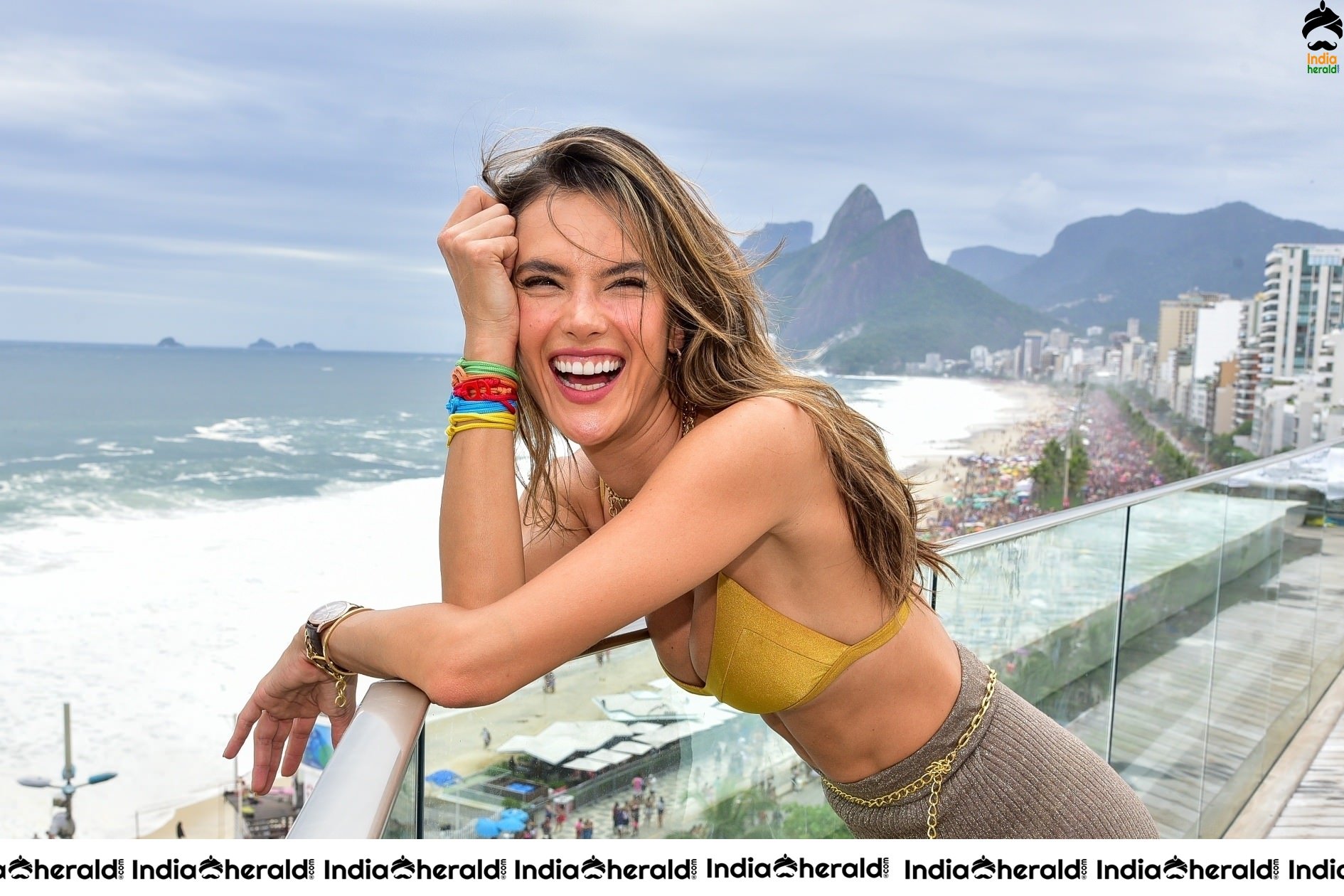Alessandra Ambrosio Carnaval celebration hosted by GAL Floripa in Rio de Janeiro