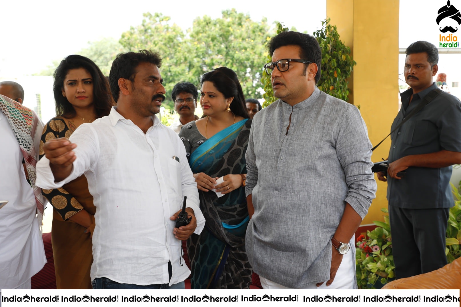 ANANDA BHAIRAVI MOVIE WORKING stills