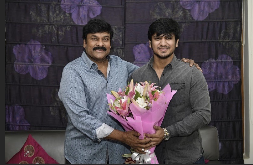 Arjun Suravaram team with Megastar Chiranjeevi