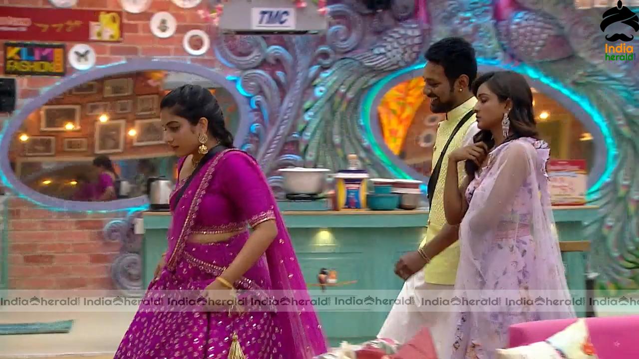 Bigg Boss Telugu Season 3 Day 77 Hot Wallpapers Set 3