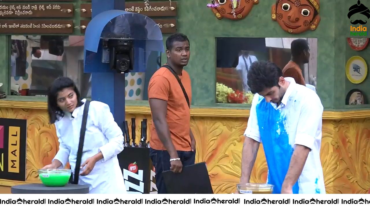 Bigg Boss Telugu Season 3 Day 95 Hot Wallpapers Set 2