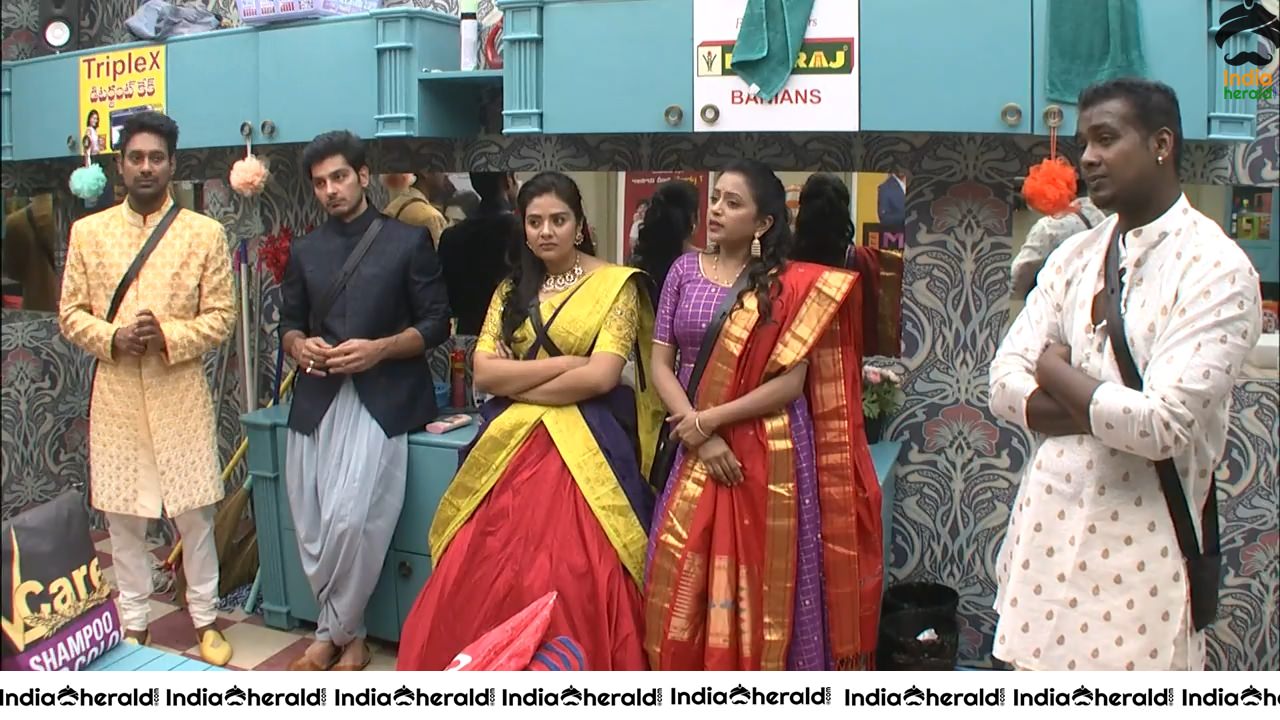 Bigg Boss Telugu Season 3 Day 99 Hot Wallpapers Set 3