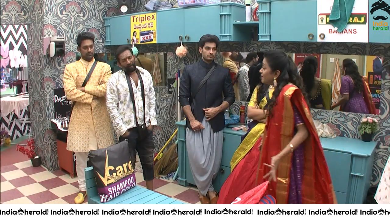 Bigg Boss Telugu Season 3 Day 99 Hot Wallpapers Set 3