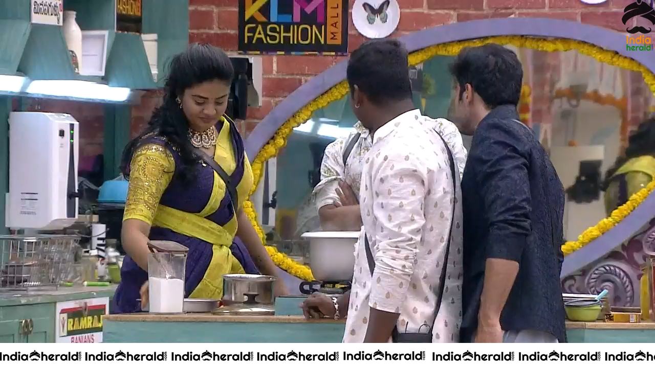 Bigg Boss Telugu Season 3 Day 99 Hot Wallpapers Set 3