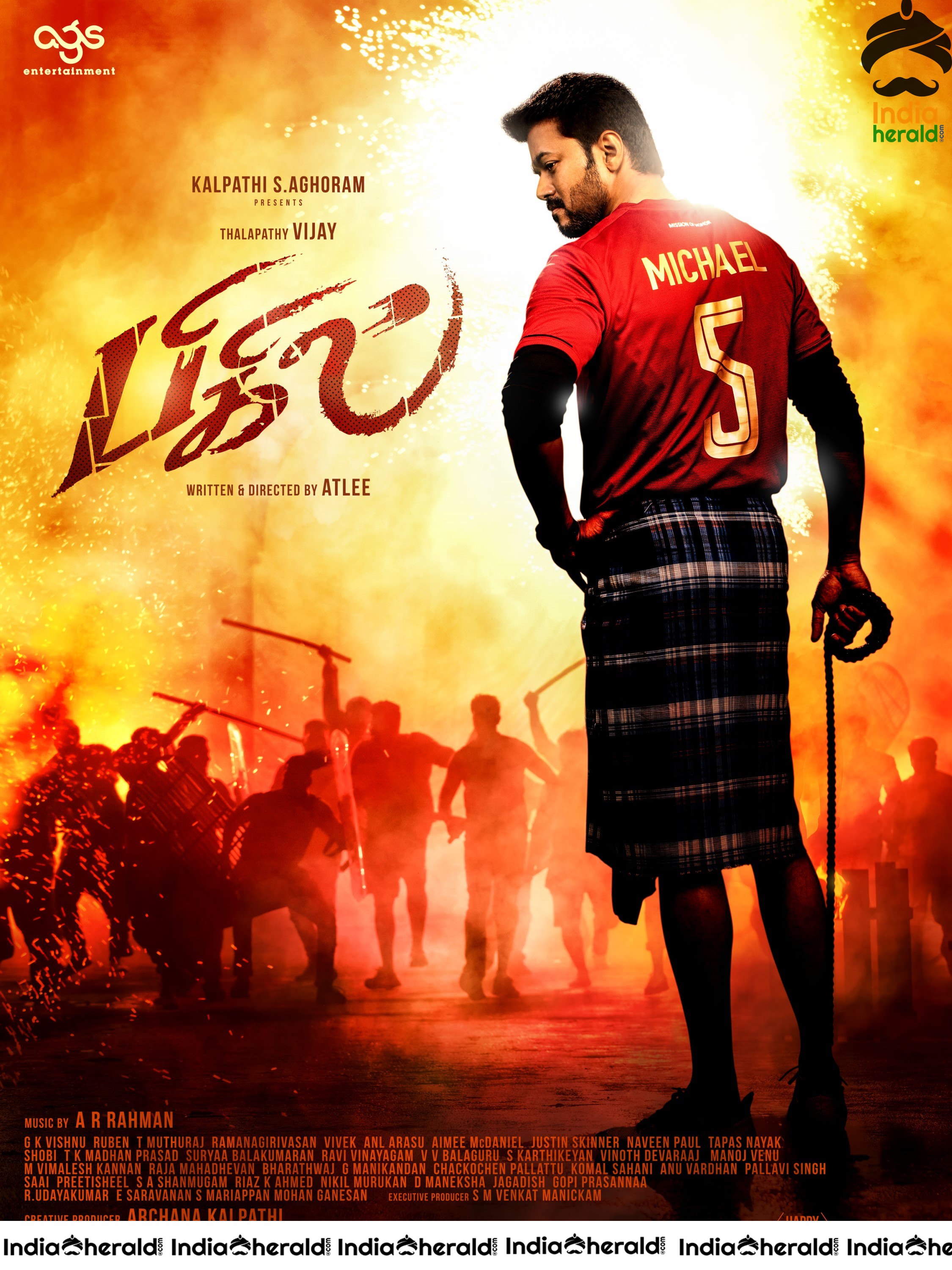 Bigil aka Whistle Movie HD Stills and Posters Set 1