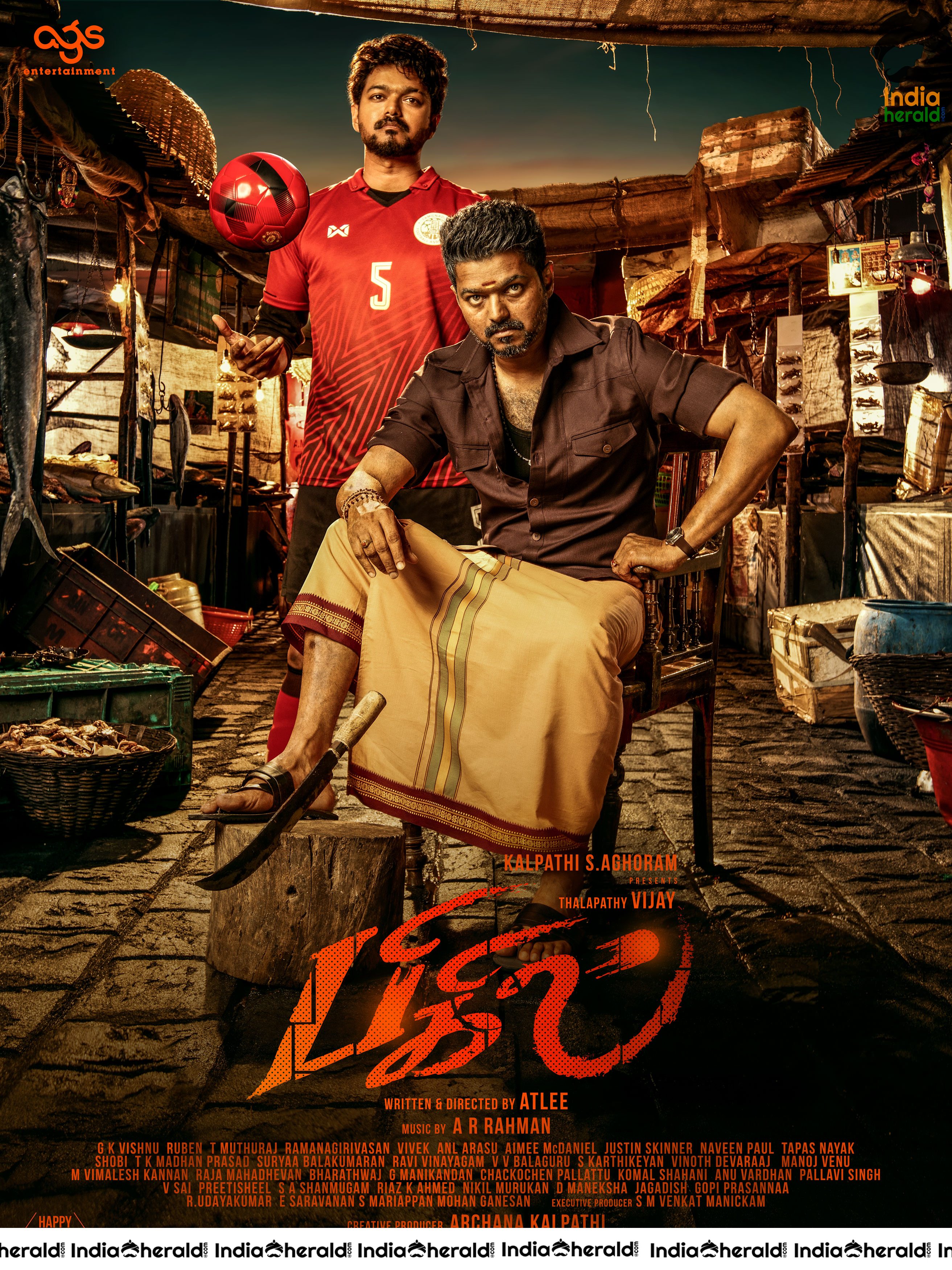 Bigil aka Whistle Movie HD Stills and Posters Set 1