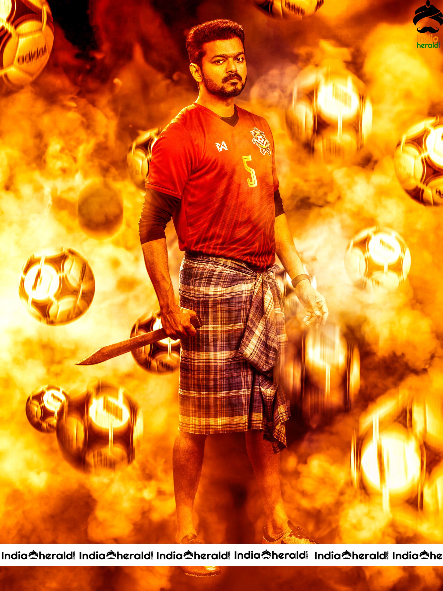 Bigil Movie HD Stills and Posters