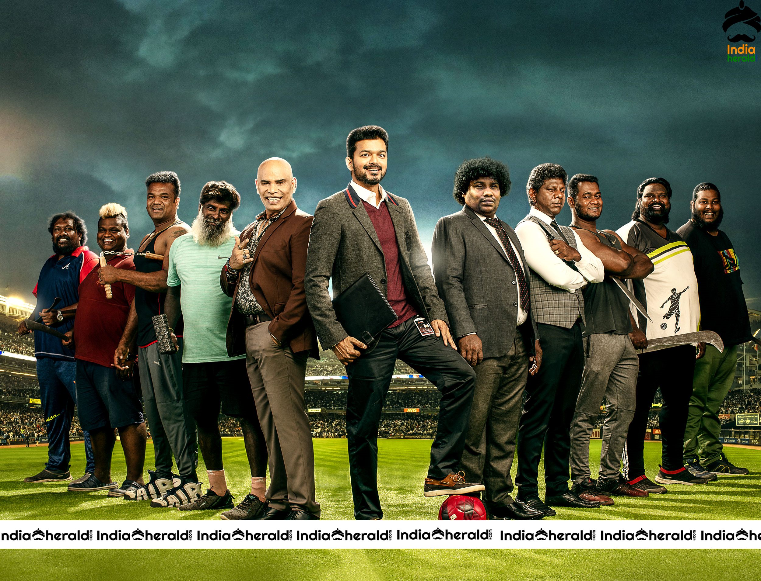 Bigil Movie HD Stills and Posters