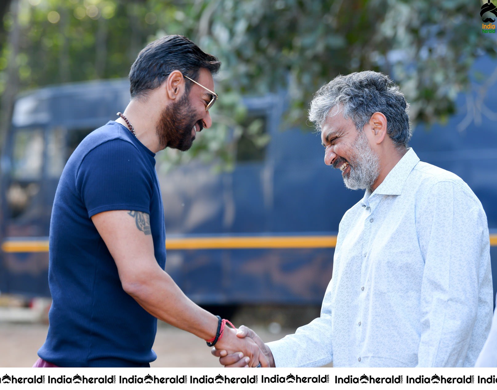 Bollywood Star Ajay Devgn Starts Shooting for SS Rajamouli RRR