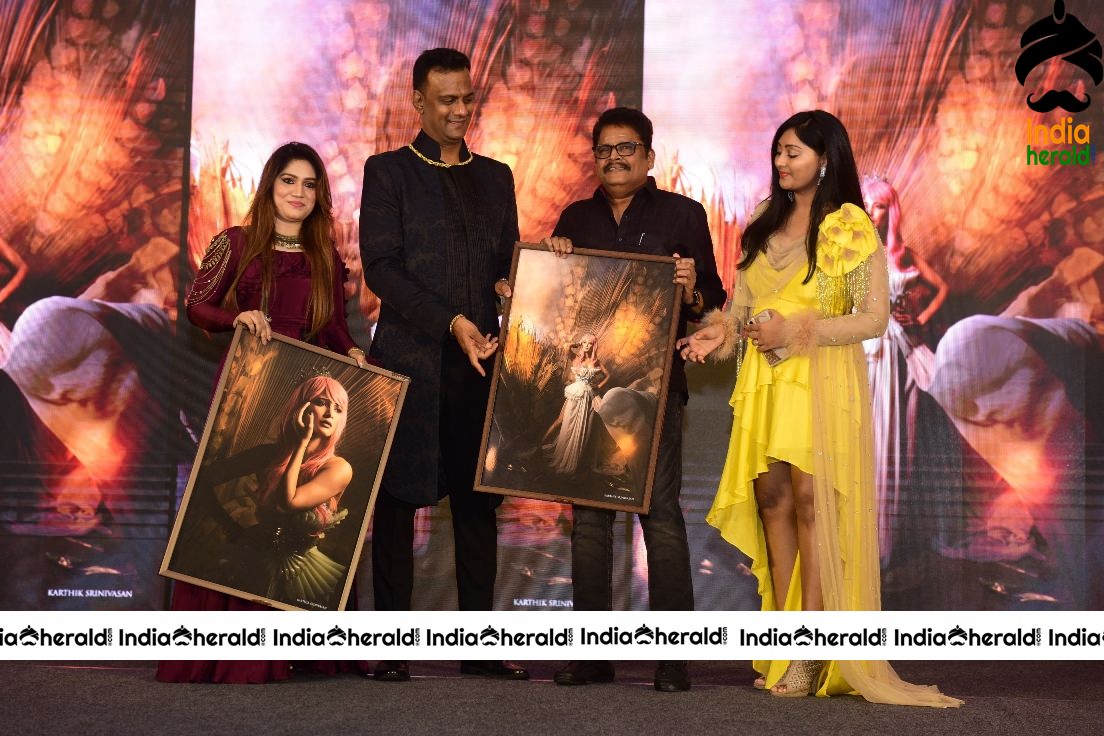 Celebrity photographer Karthik Srinivasan launched his star studded celebrity calendar for 2020 Set 3