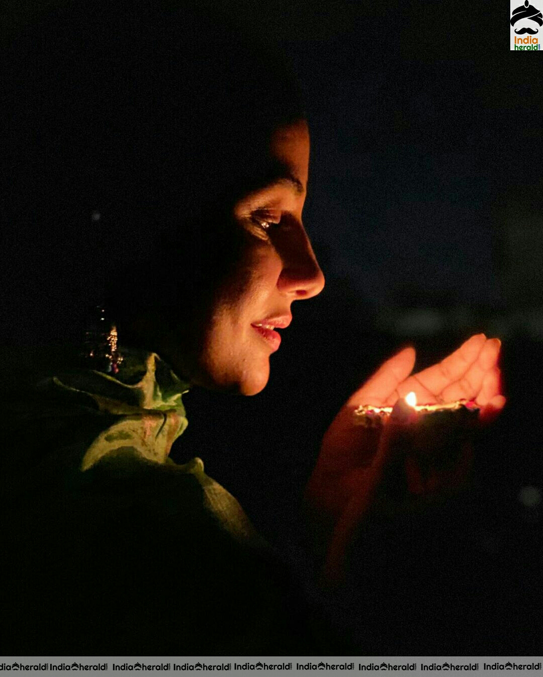 Celebs holding their diyas to show their support in India fighting against the COVID19