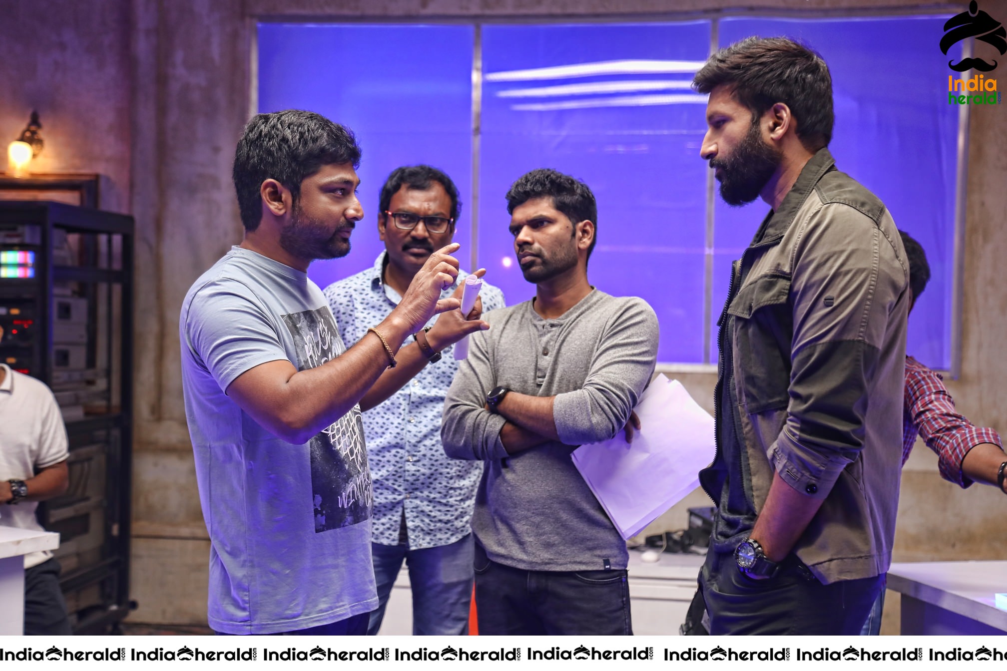Chanakya Movie Working Stills
