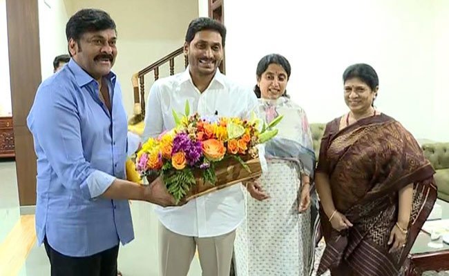 Chiranjeevi meets CM Jagan