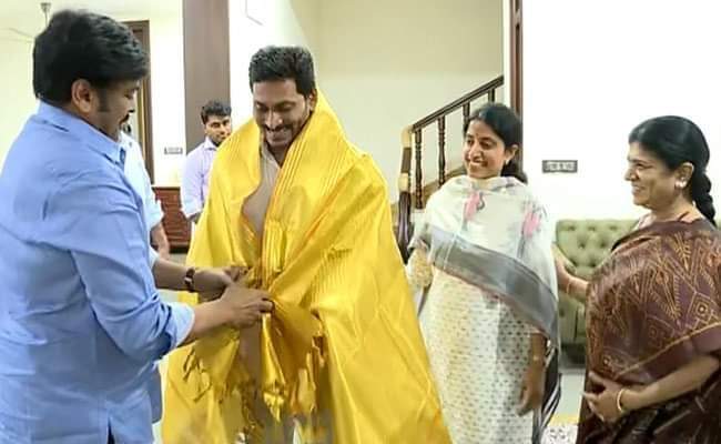 Chiranjeevi meets CM Jagan