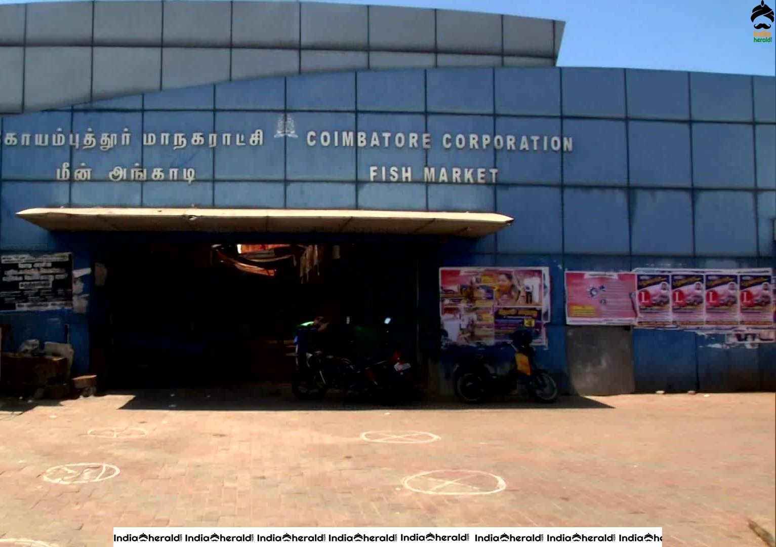 Coimbatore Fish Market Shut Down due to Corona Virus Lockdown