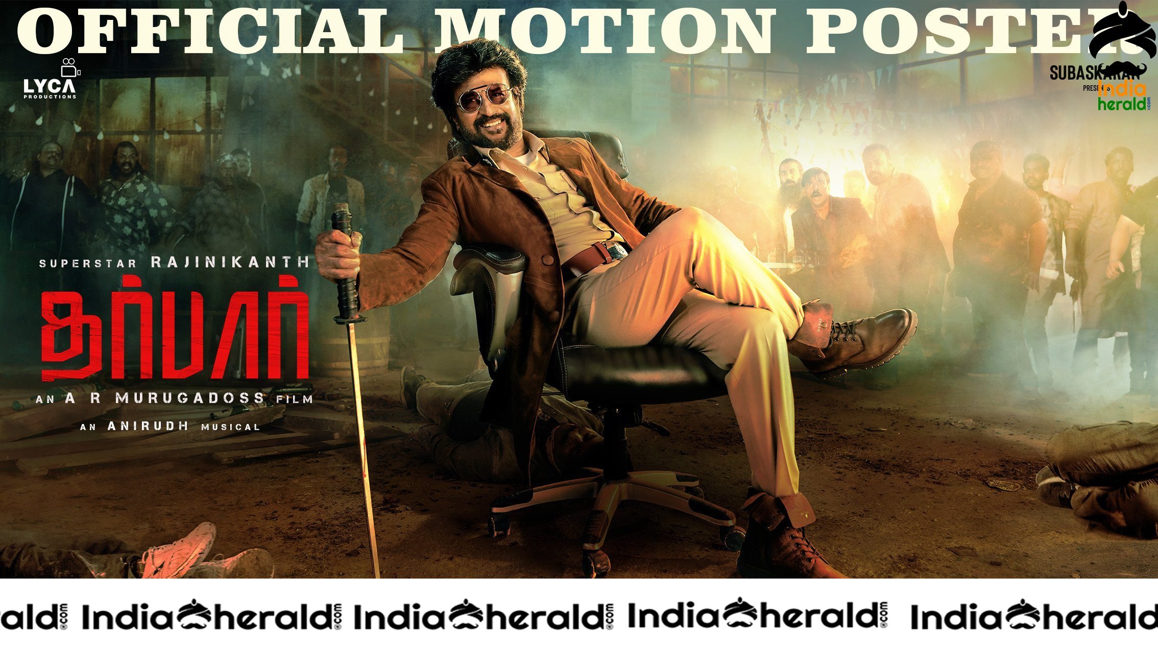 Darbar Motion Poster HD Photos