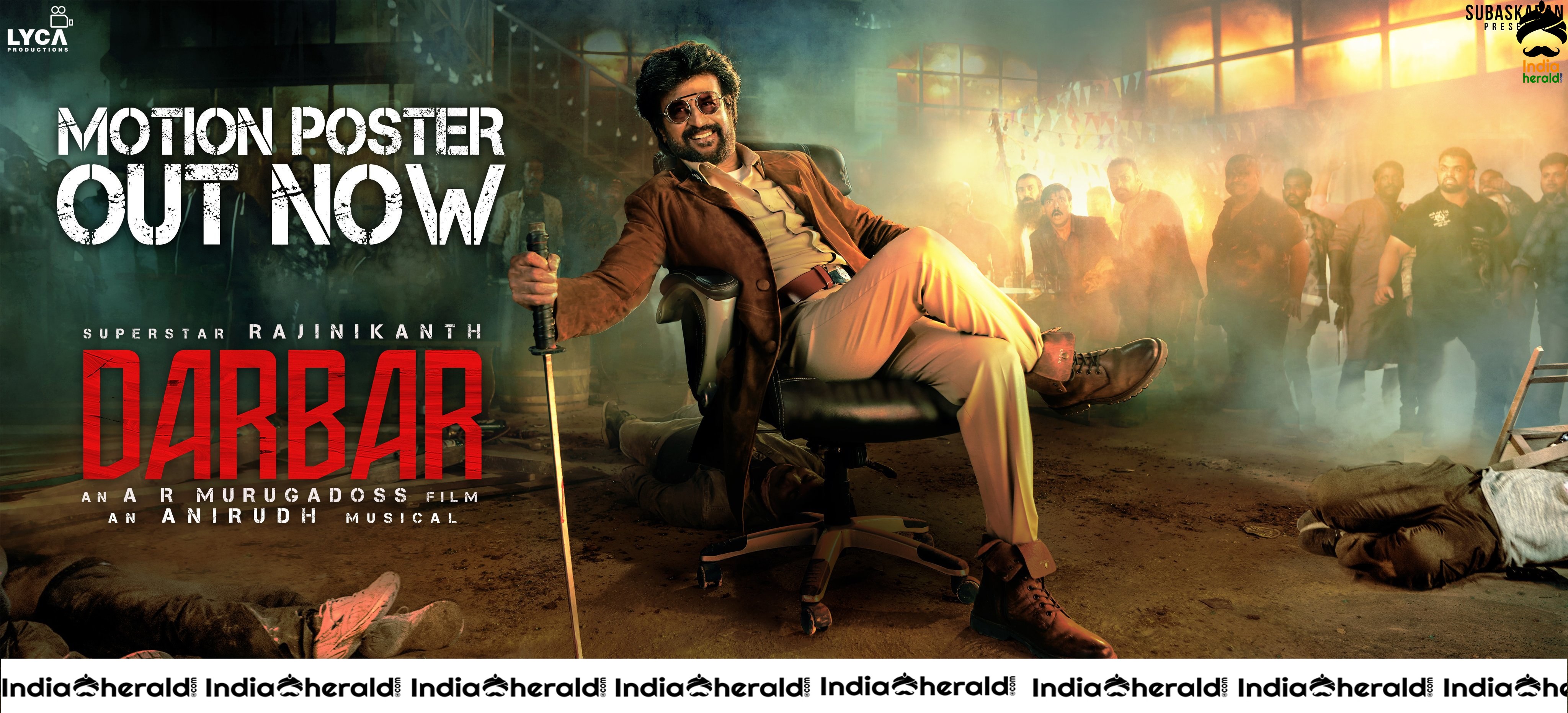 Darbar Motion Poster HD Photos