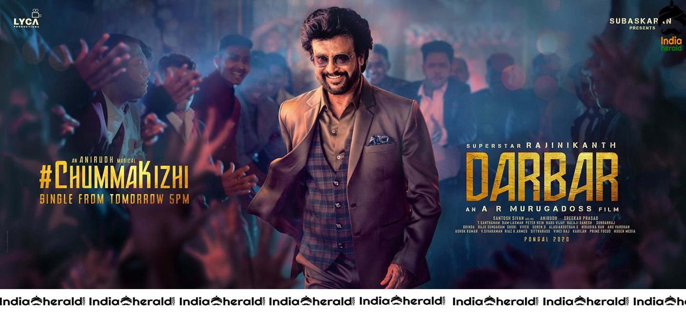 Darbar Single Track Chumma Kizhi Poster
