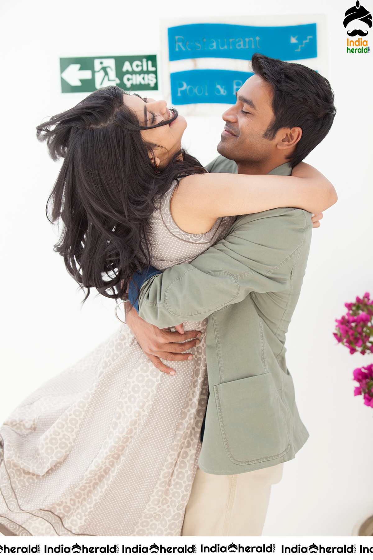 Dhanush and Megha Akash in Thoataa Movie Stills and Release Date Posters
