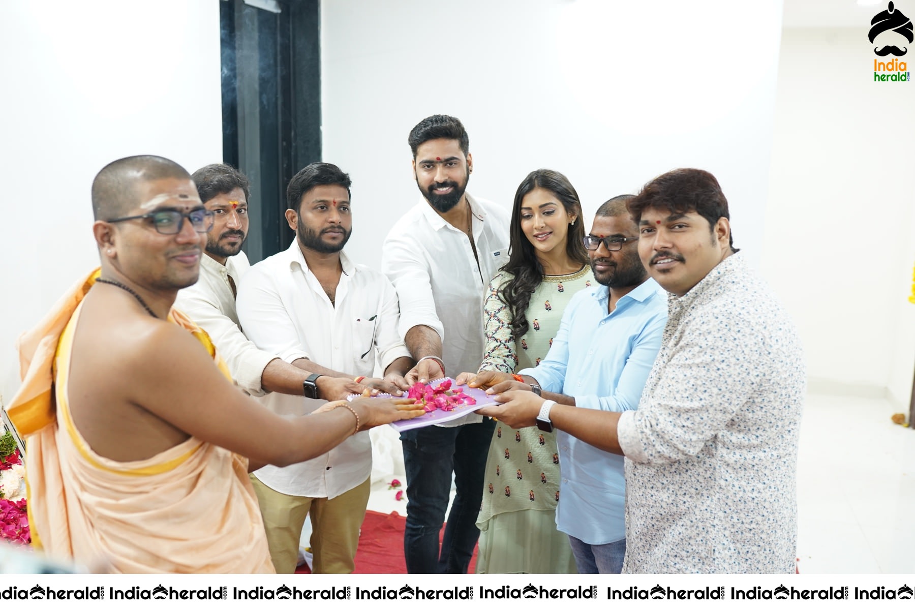 DTS Movie Opening Stills with Pooja