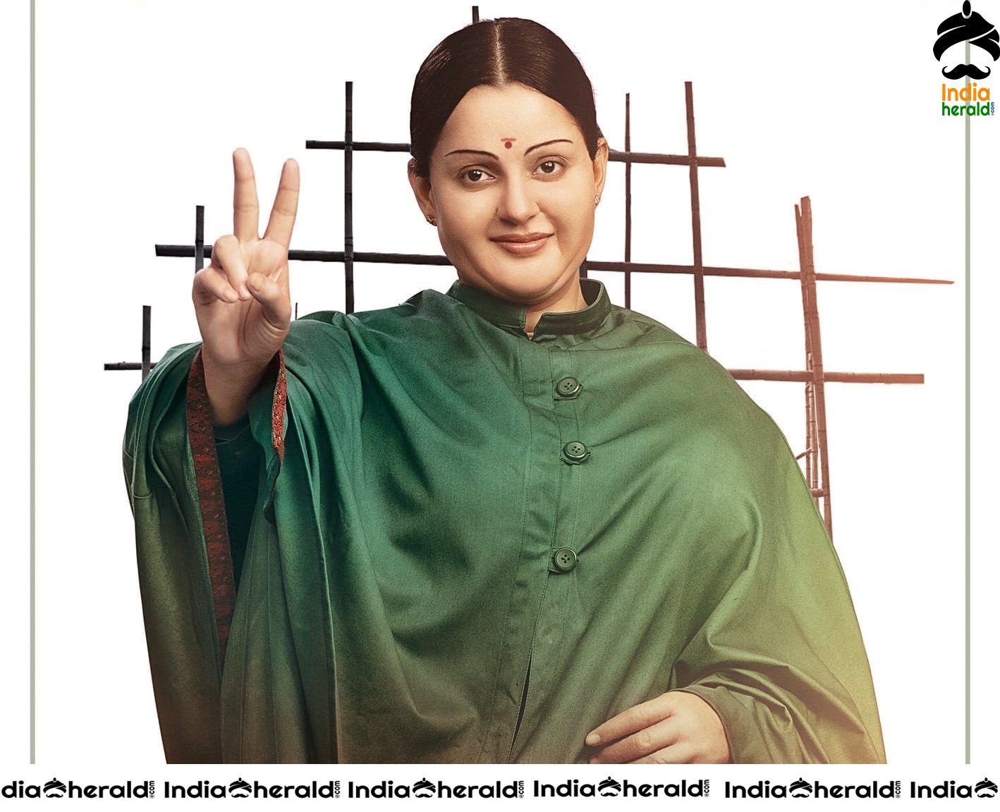 First Look Posters of Kangana Ranaut as Late CM Jayalalitha in THALAIVI