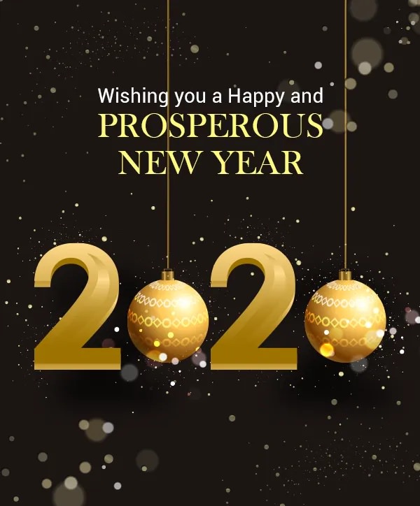 Happy New Year 2020 Wishes