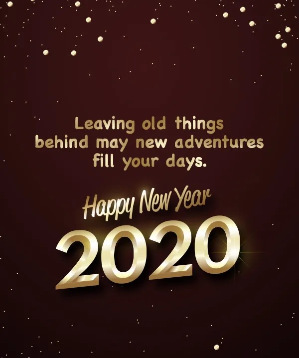 Happy New Year 2020 Wishes