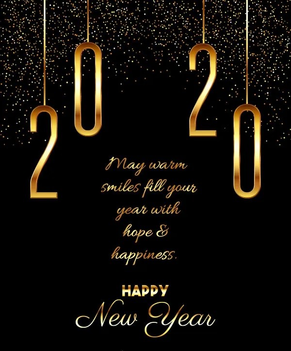 Happy New Year 2020 Wishes